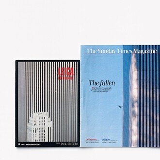 Leica 04/1981 – The Sunday Times Magazine 04/09/2011, impression sur Hahnemuhle Photorag 308gr, Procédé « Ditone », cadre sous-verre musée, 58 x 73cm, 2015"