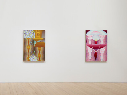 Theresa Daddezio, Bloom, exhibition view. Courtesy of DC Moore Gallery