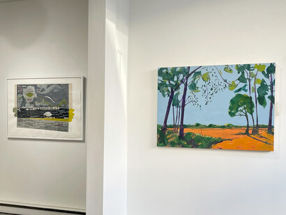 Installation View, Landscape of Transcendence, Part I: Magical Realism. Courtesy of Susan Eley Fine Art