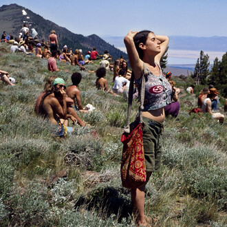 Jay Blakesberg, Rainbow Gathering at Modoc National Forest, CA, July 4, 1984, © Jay Blakesberg. Courtesy of the artist and The CJM