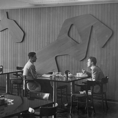 Hans Arp’s Constellations II. Courtesy of Harvard Art Museums