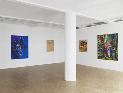 Uwe Henneken, Exhibition view. Courtesy of Pippy Houldsworth Gallery