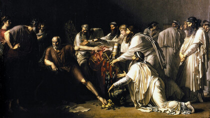Hipócrates, pintura de Anne-Louis Girodet de Roussy-Trioson