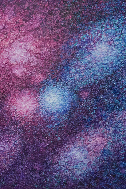 Sang Bok Lee, The encounter of the stars, 2024. Courtesy of Kate Oh Gallery