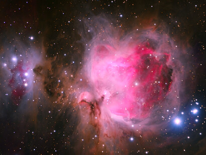 Nebulosa de Orión: inspirados por el impulso de concebir belleza. Nos dispersamos por todas partes