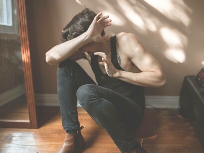 A victim of crime is suffering from post-traumatic stress disorder