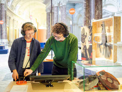 Es funkt! Österreich zwischen propaganda und protest, ausstellungsansicht. Mit freundlicher genehmigung des House of Austrian History