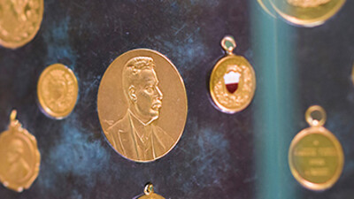 Hall of triumphs. Courtesy of Puccini Museum