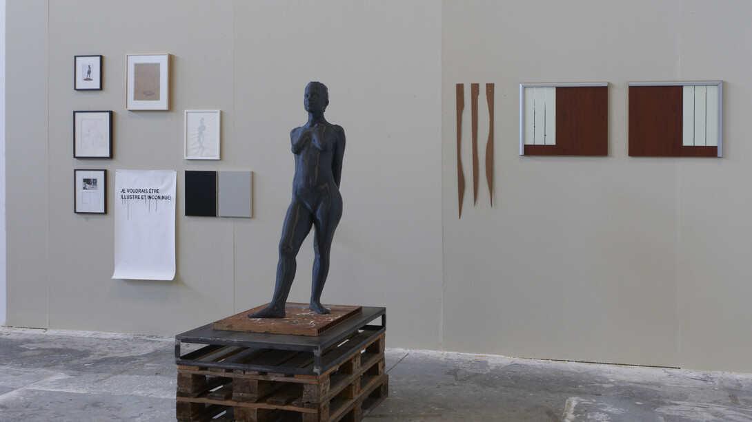 Julião Sarmento, Fourth Easy Piece, 2014, installation, variable dimensions