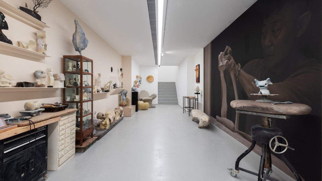 Journey of the heart: Han Dong’s sculpture trilogy, exhibition view. Courtesy of Hive Center for Contemporary Art