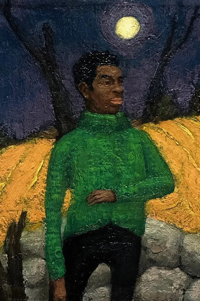 Seth Michael Forman, Farmer (detail), 2016-25. Courtesy of Frosch&Co