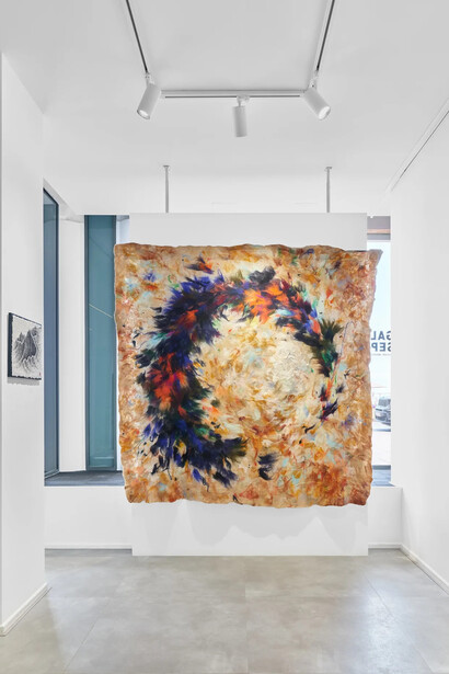 Laurine Malengreau, Anima fibra, exhibition view. Courtesy of Galerie Sept