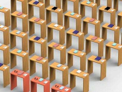 Library for Social Design. Courtesy of Mak