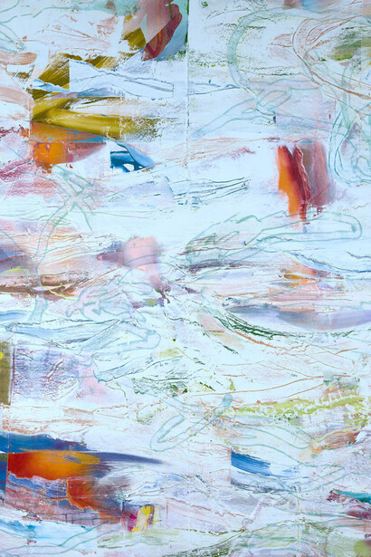 Karl Klingbiel, Say the palms are clear. Courtesy of Maybaum Gallery 