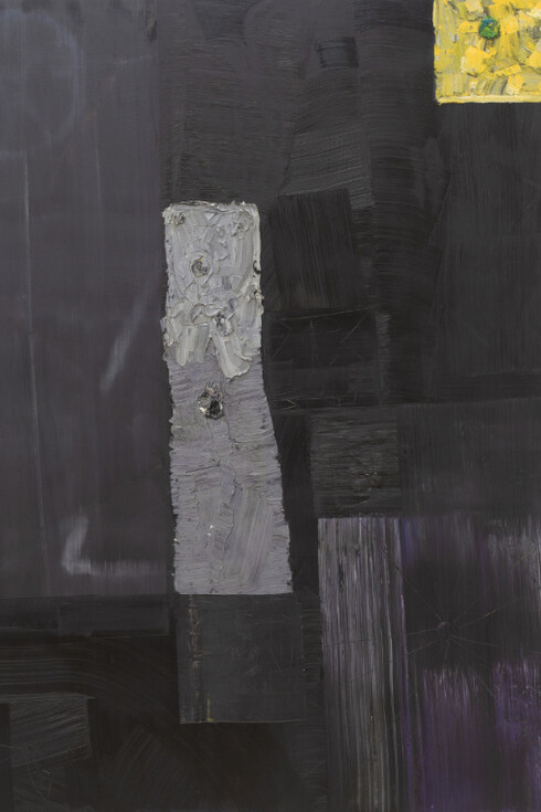 The Black Paintings. Courtesy of Haines Gallery