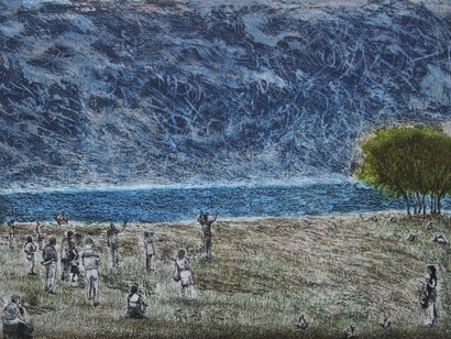 Daniel Lipstein, 'Apparition', etching and aquatint, 42 x 58.5 cm, Copyright the artist