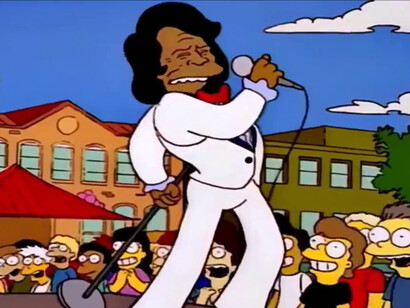 James Brown en concierto en Springfield