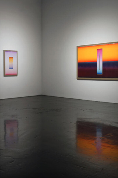 Casper Brindle, installation view. Courtesy of William Turner Gallery