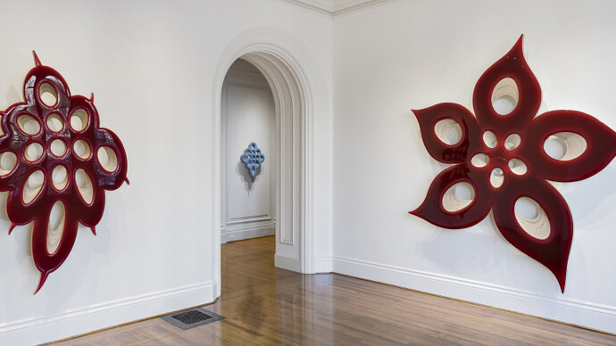 Donald Moffett: Nature Cult. Courtesy of Anthony Meier Fine Arts