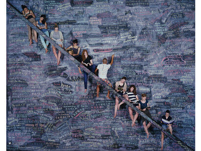 Wang Qingsong, One Dream, 180 x 225 cm,c-print, 2014 © Wang Qingsong, courtsey Huxley-Parlour Gallery