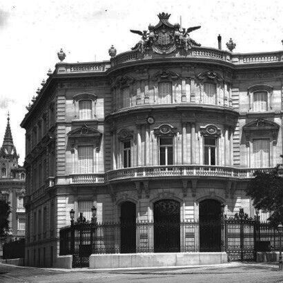 Jean Laurent el fotógrafo de Madrid en la segunda parte del siglo XIX. Palacio del Marqués de Linares (actual Casa de América), España