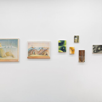 Various artists, Lucid apparitions, exhibition view. Courtesy of Lyles & King Gallery