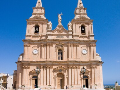 Malta. Iglesia de Nuestra Señora en Mellieha