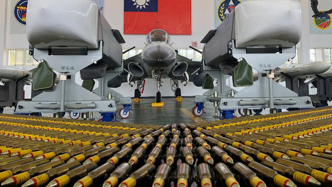 Despliegue de armamento en la base militar de Taiwán, Makung Air Force Base