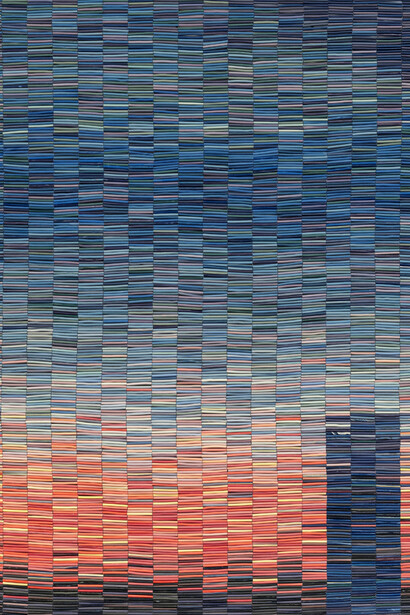 Nadia Myre, The twilight compositions: luminous fusion, 2024. Avec l’aimable autorisation de la Galerie nationale du Canada