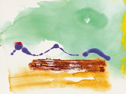 Helen Frankenthaler, Untitled, 1997. Courtesy of Gagosian Gallery
