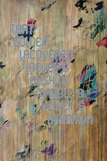 Eichelmann, Volker, Untitled (Stephen Tennant VII), 2015, mixed media and collage on paper, 45 x 33 inches. Courtesy Sargent's Daughters and Mary Boone Gallery.