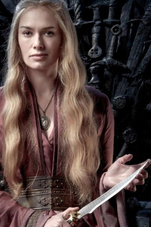 Juego de Tronos. La actriz Lena Headey como Cersei Lannister