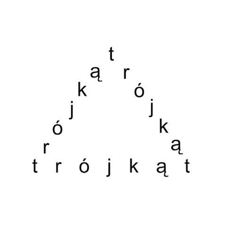 Stanisław Dróżdż, untitled [triangle], 2006. Courtesy of MOCAK