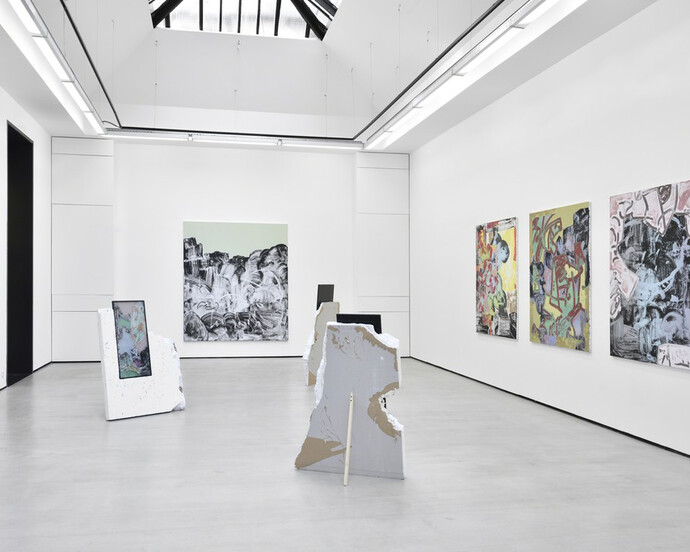 Rue de Paris. Courtesy of Galerie Christophe Gaillard