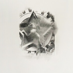 Stephen Lapthisophon, Star, 2003, ink photo transfer on paper, 22x30 inches. Courtesy the artist and Conduit Gallery