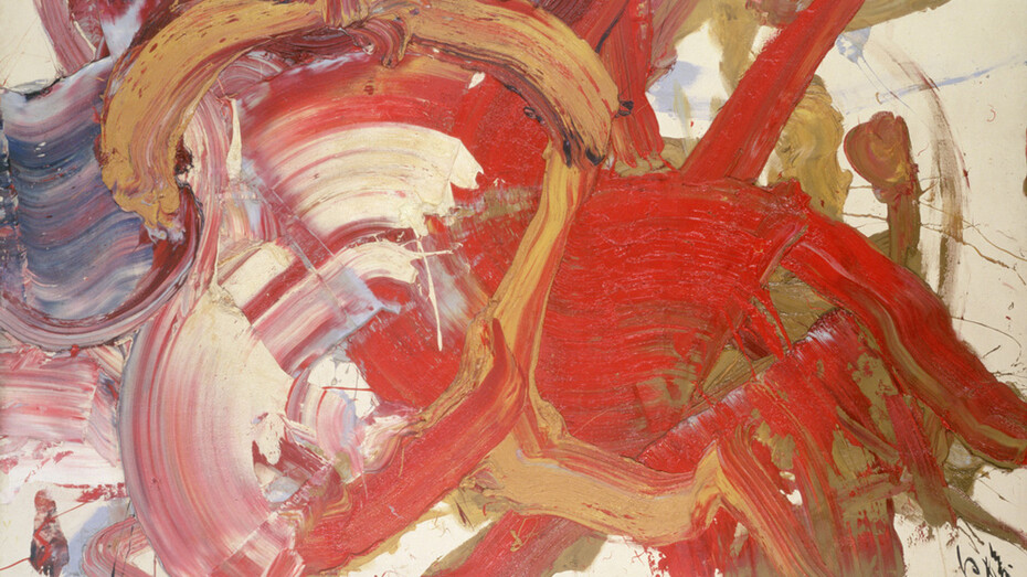 Shiraga Kazuo, Liangshan marsh, 1967. Courtesy of Yokohama Museum of Art