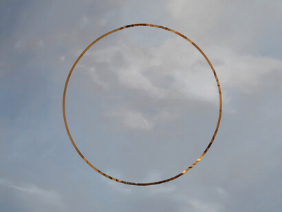 Gao Weigang, Struggler 7 , 2015, Oil on stainless steel, 150 x 190 x 5 cm / 59 1/16 x 74 3/4 x 2 inches, Courtesy Galerie Perrotin