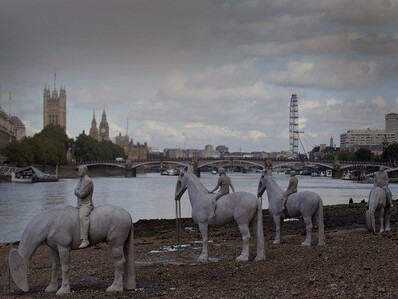 Jason deCaires Taylor, «La marea creciente», Londres, RU