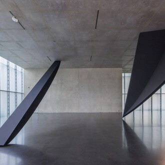 Torkwase Dyson, exhibition view. Courtesy of Kunsthaus Bregenz