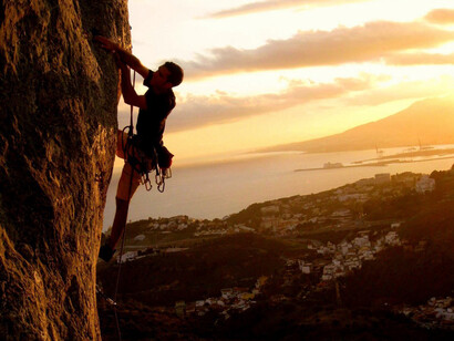 La vida. Escalar montañas