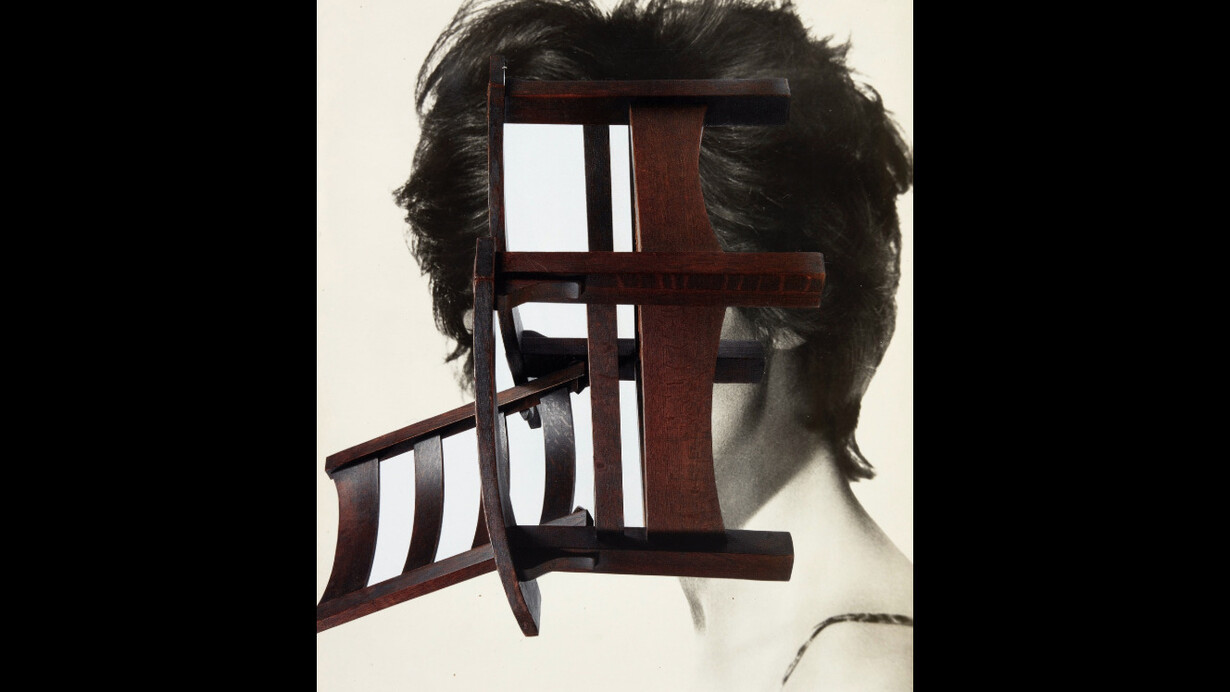 Linder, Untitled, 2017, photomontage, 22.9 x 16.7 cm, 9 1/8 x 6 5/8 ins. © Linder. Courtesy the artist & Modern Art, London.