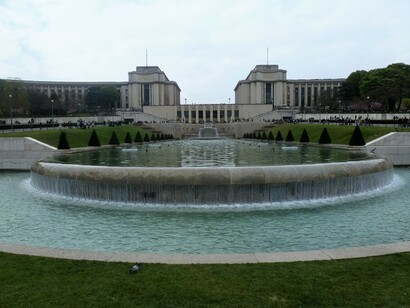 París. Jardines del Trocadero