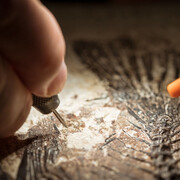MCDonald’s Fossil Preparation Lab. Courtesy of Field Museum