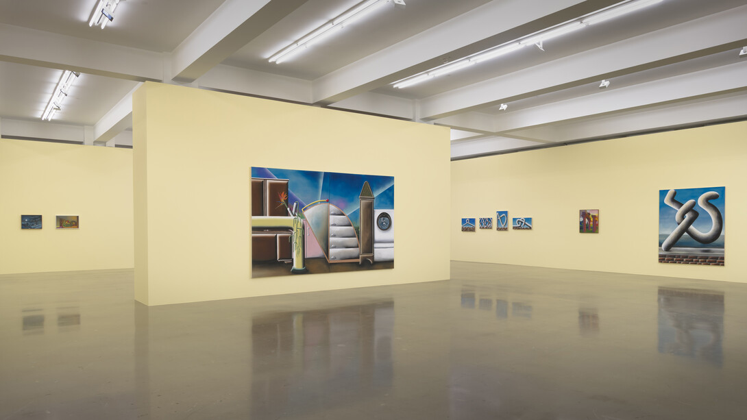 Andreas Schulze and Salvo, About painting, exhibition view. Courtesy of Sprüth Magers