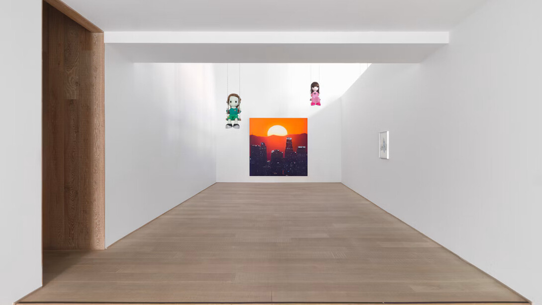 Sayre Gomez, Sim city, exhibition view. Courtesy of Xavier Hufkens