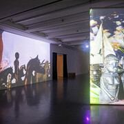 Cauleen Smith, The volcano manifesto, exhibition view. Courtesy of Kestner Gesellschaft