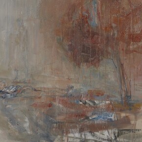 Cesare Lucchini, the day of memory, 2013, oil on canvas, 194 x 228 cm