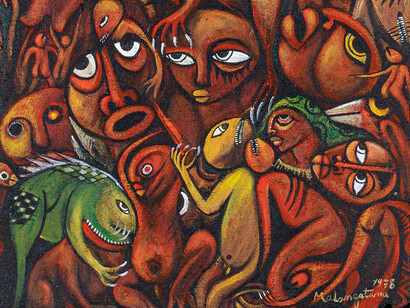 Malangatana Ngwenya, Sin título, 1978 (detalle)