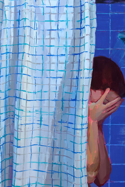 Rachel Rickert_Gridlock_36_x30_oil on canvas_2019