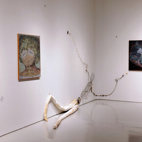 Marina Daiez, Ontogenia plantihumana, exhibition view. Courtesy of Nora Fisch Gallery